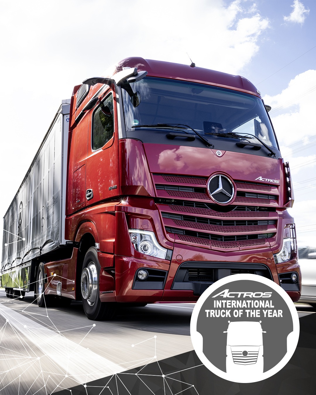 Actros de Mercedes-Benz: el camión del año